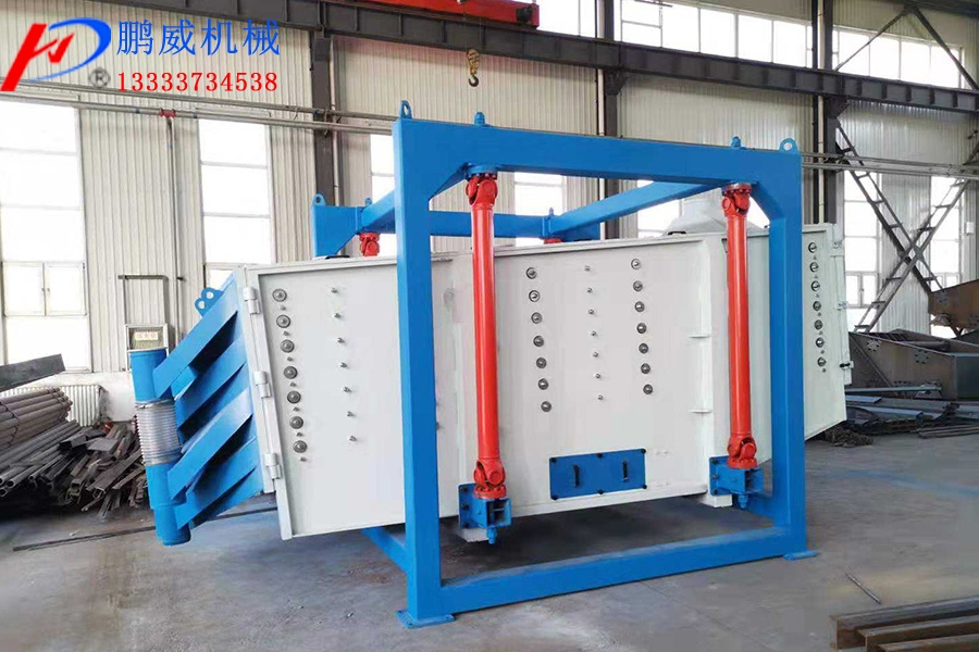 方形搖擺篩更換篩網(wǎng)