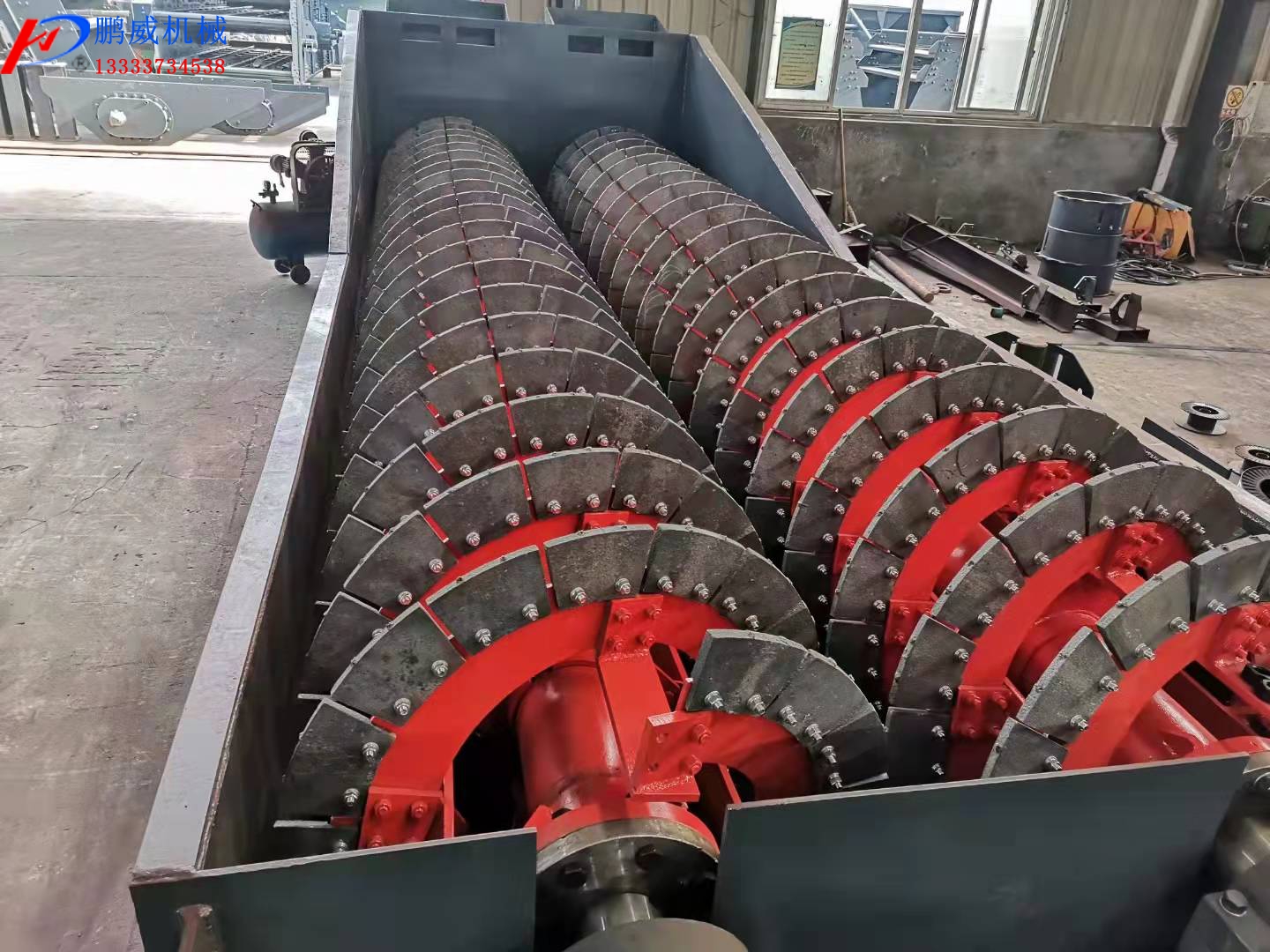 雙螺旋洗砂機(jī) 雙螺旋洗砂機(jī)